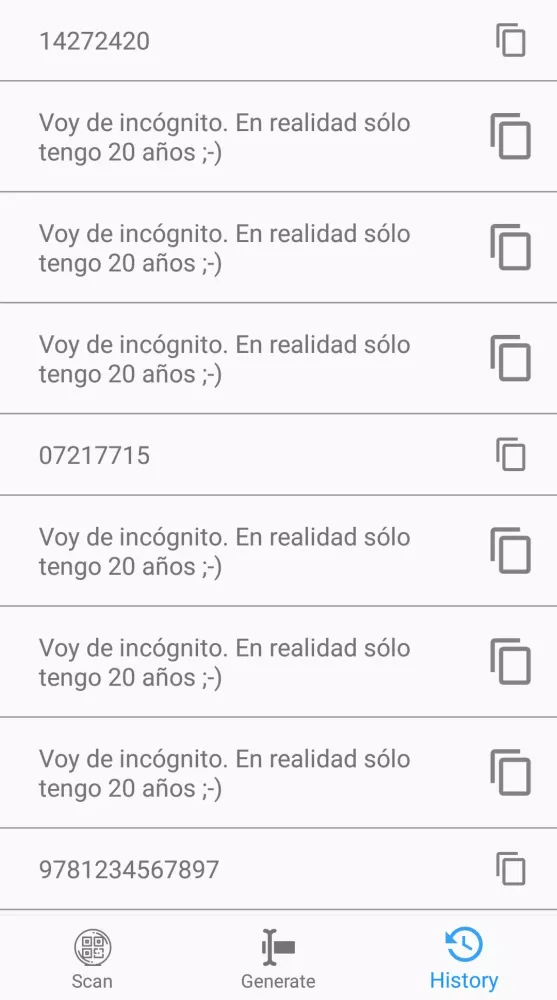 QR Code Scanner | Generator Screenshots