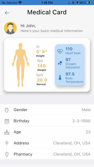Скриншоты VPExam Telehealth App