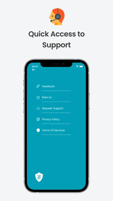 ภาพหน้าจอของ Super Unlimited VPN for iPhone