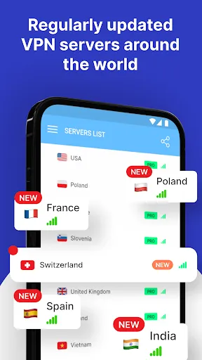Capturas de pantalla de VPN Israel - Get Israeli IP