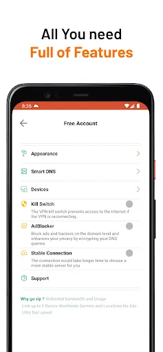 La VPN Plus 스크린샷