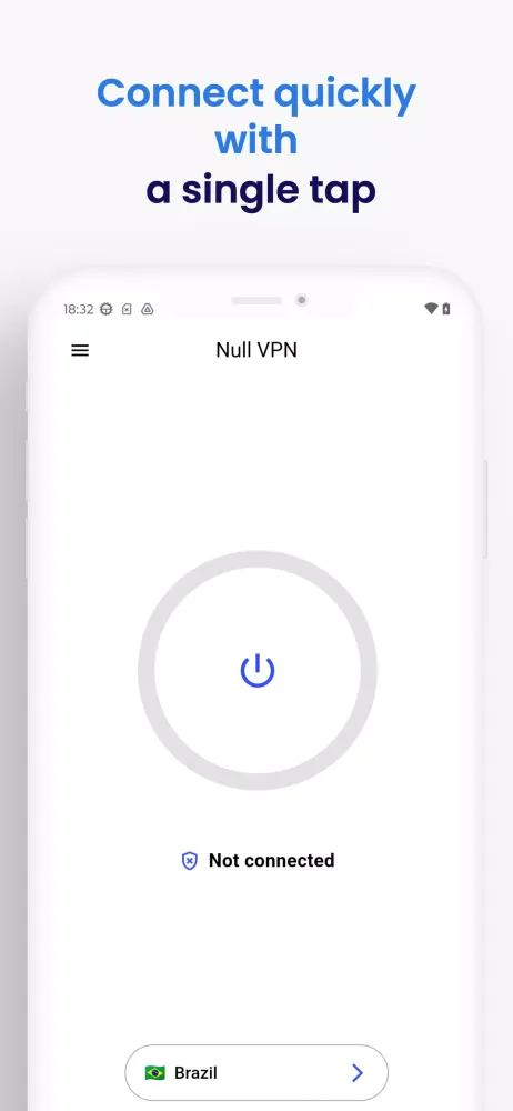 Null VPN Screenshots