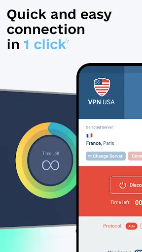 Capturas de pantalla de USA VPN - Get USA IP
