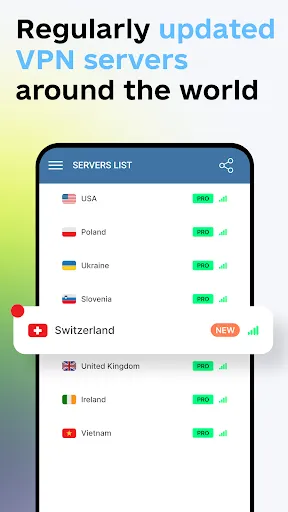 Capturas de pantalla de USA VPN - Get USA IP