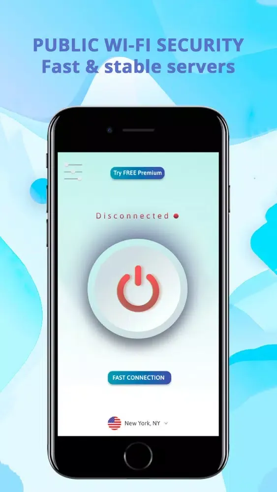 ภาพหน้าจอของ VpnProtect: Best WiFi Security