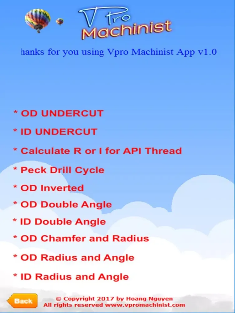 Vpro Machinist iPad  スクリーンショット