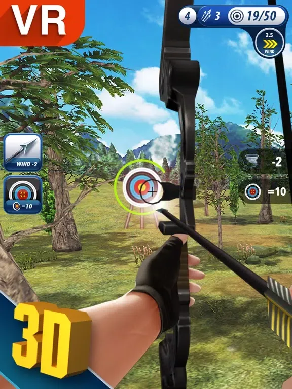 Capturas de tela do VR Archery Master 3D : Shooting Games iPad 