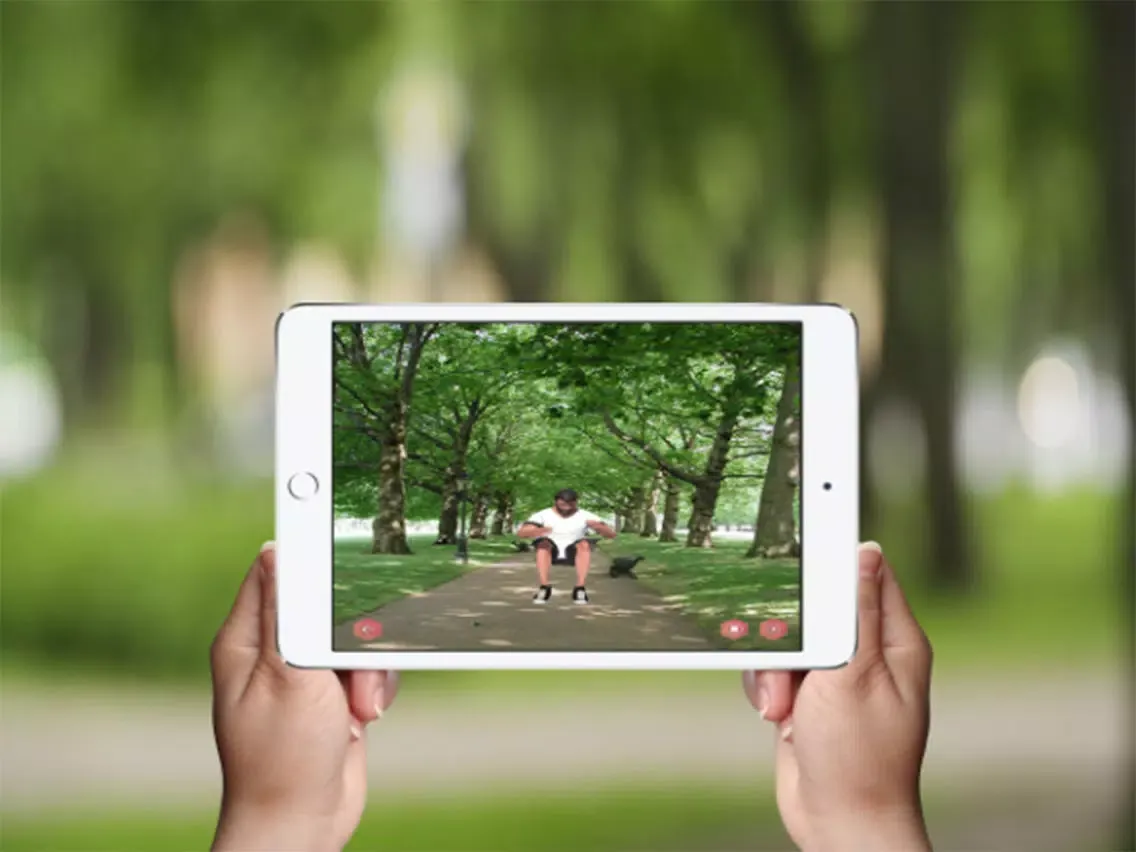 Ảnh chụp màn hình của AR Trainer iPad 