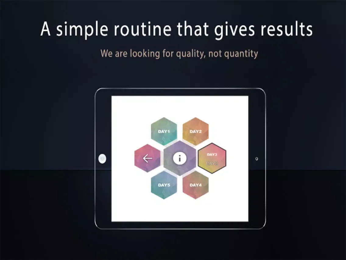 Ảnh chụp màn hình của AR Trainer iPad 