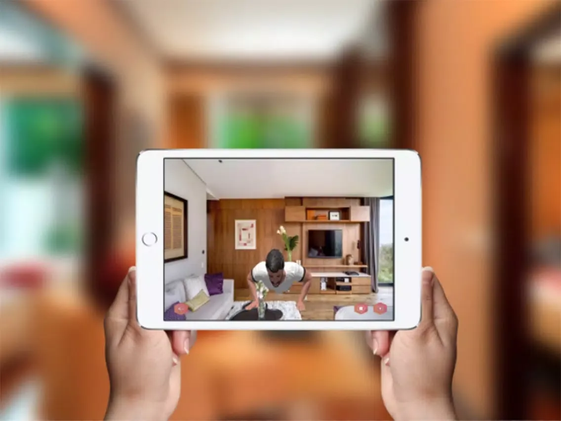 Ảnh chụp màn hình của AR Trainer iPad 
