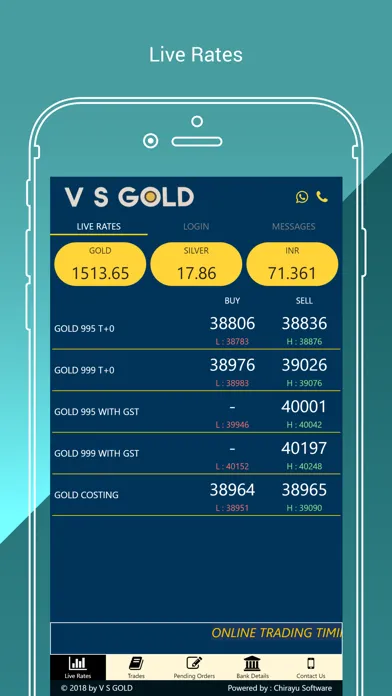 V S Gold Spot Screenshots