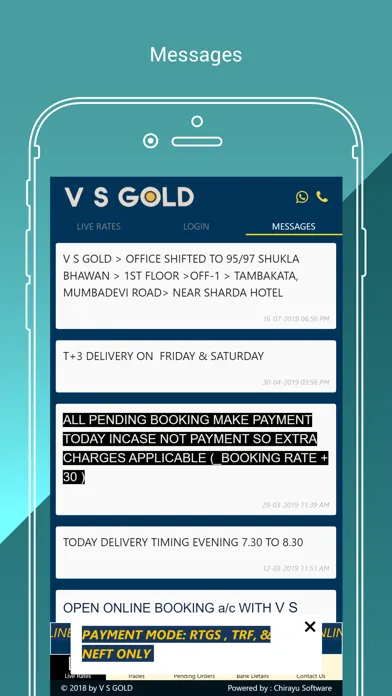 V S Gold Spot Screenshots