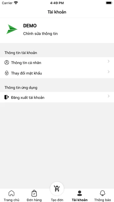 صور Ecart - Nền tảng app bán hàng