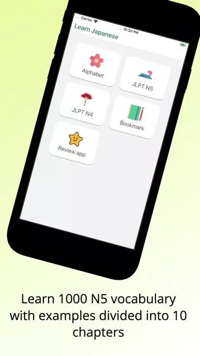 Capturas de pantalla de Learn Japanese - JLPT N5 N4
