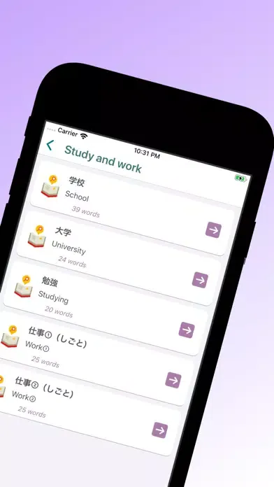 Capturas de pantalla de Learn Japanese - JLPT N5 N4