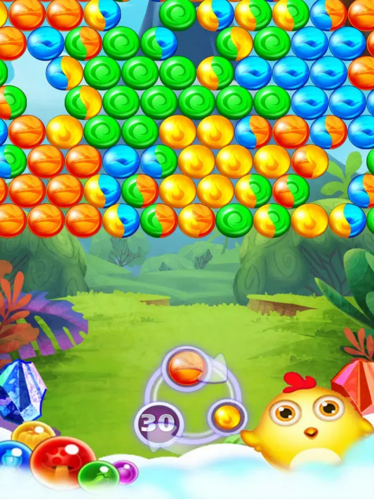 Secret Mountain Bubble Pop iPad  스크린샷