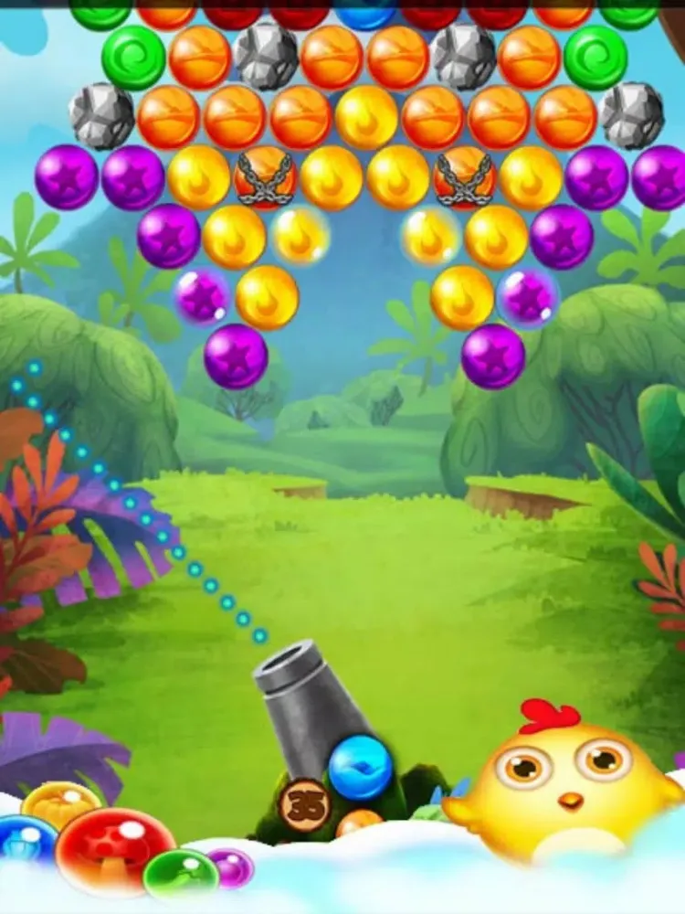 Secret Mountain Bubble Pop iPad  스크린샷
