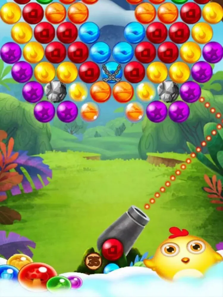 Secret Mountain Bubble Pop iPad  스크린샷