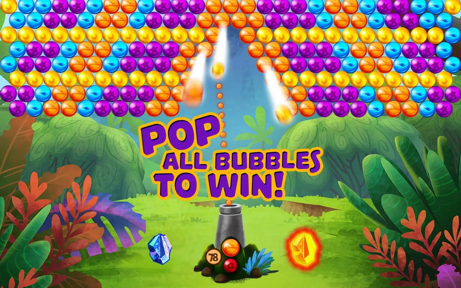Vulcan Pop Bubble Shooter Screenshots