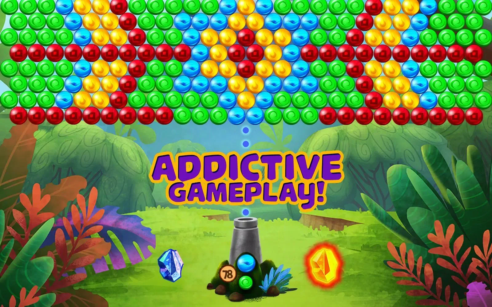 Vulcan Pop Bubble Shooter Screenshots