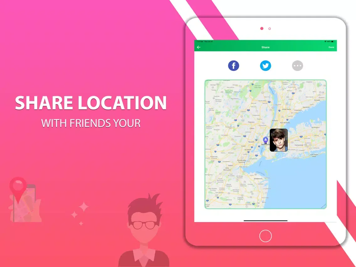 Capturas de pantalla de Fake Location and Fake Weather iPad 