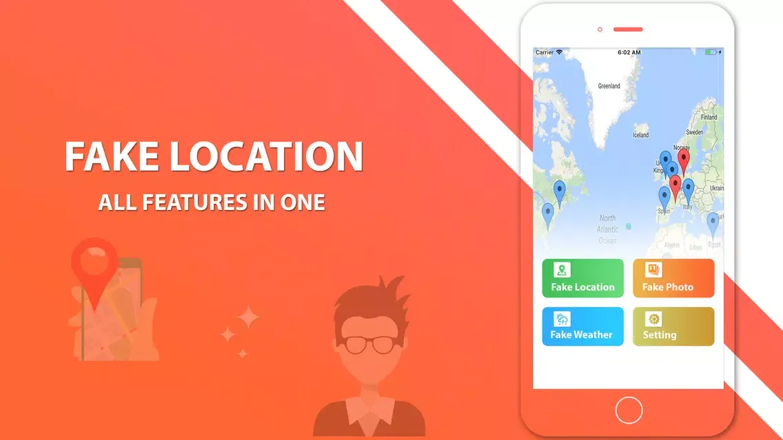 Capturas de pantalla de Fake Location and Fake Weather