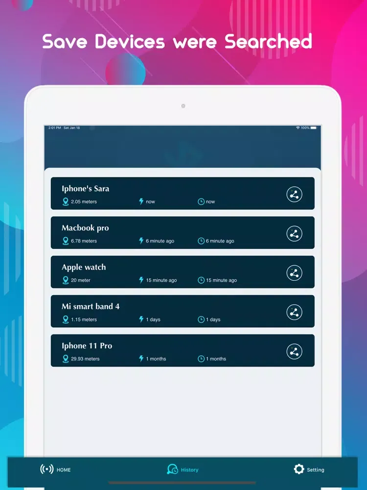 Capturas de pantalla de BT Finder: Find My Headphones iPad 