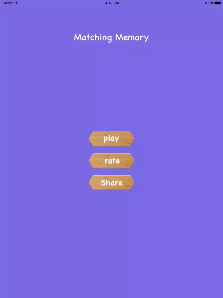 ภาพหน้าจอของ Kids Memory Matching Game iPad 