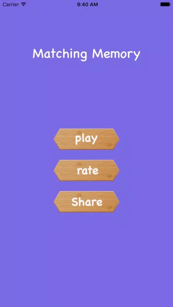 ภาพหน้าจอของ Kids Memory Matching Game