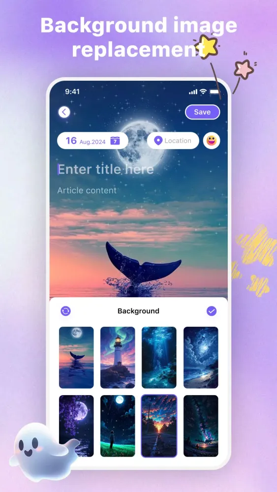 Screenshot di Mood Diary - Diary Record