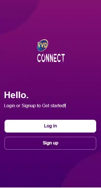 Ảnh chụp màn hình của VVD Connect