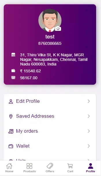Ảnh chụp màn hình của VVD Connect