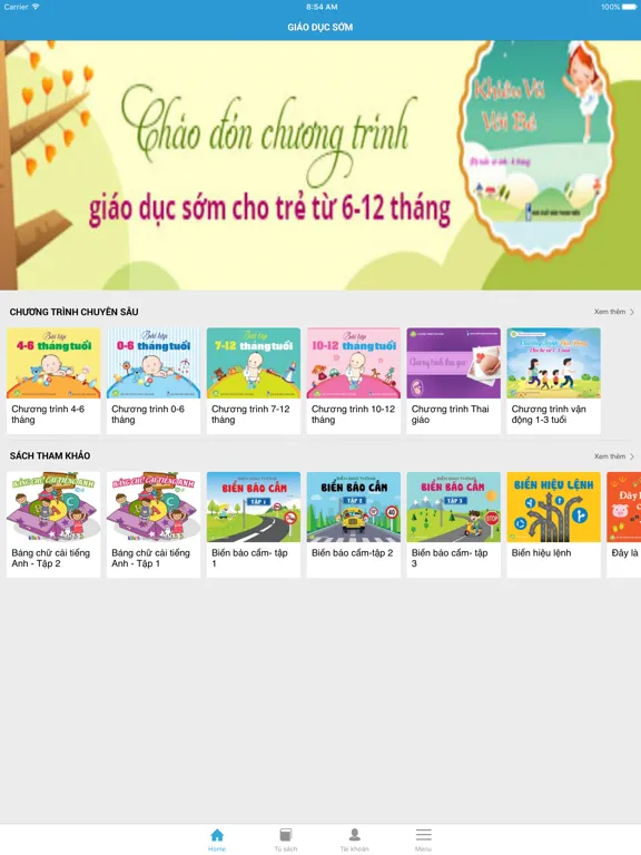 تصاویر Giáo Dục Sớm iPad 