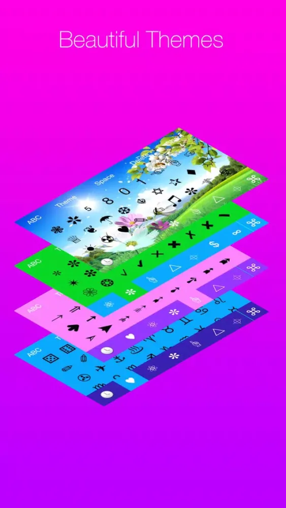 Cool Symbols Keyboard Screenshots