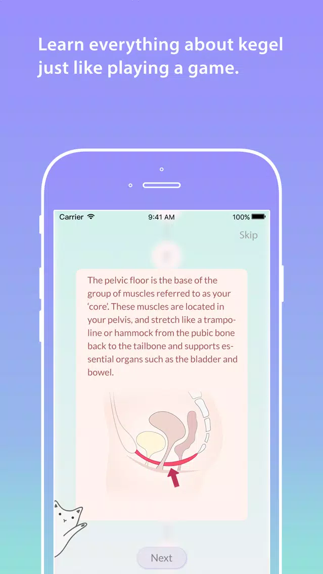 Ảnh chụp màn hình của Daily Kegel