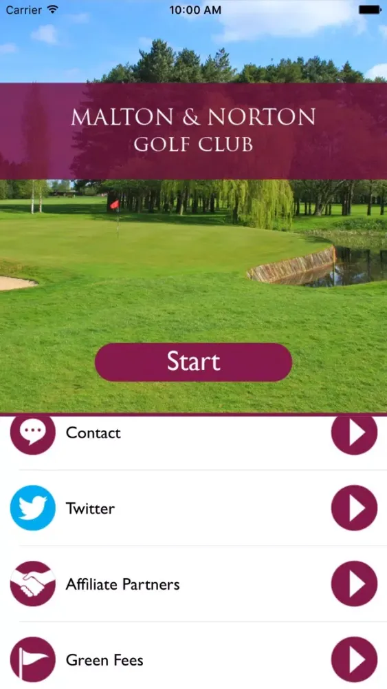 ภาพหน้าจอของ Malton & Norton Golf Club