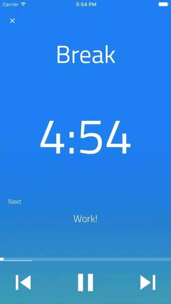 Timerro - Interval Timer for Apple Watch & iPhone स्क्रीनशॉट