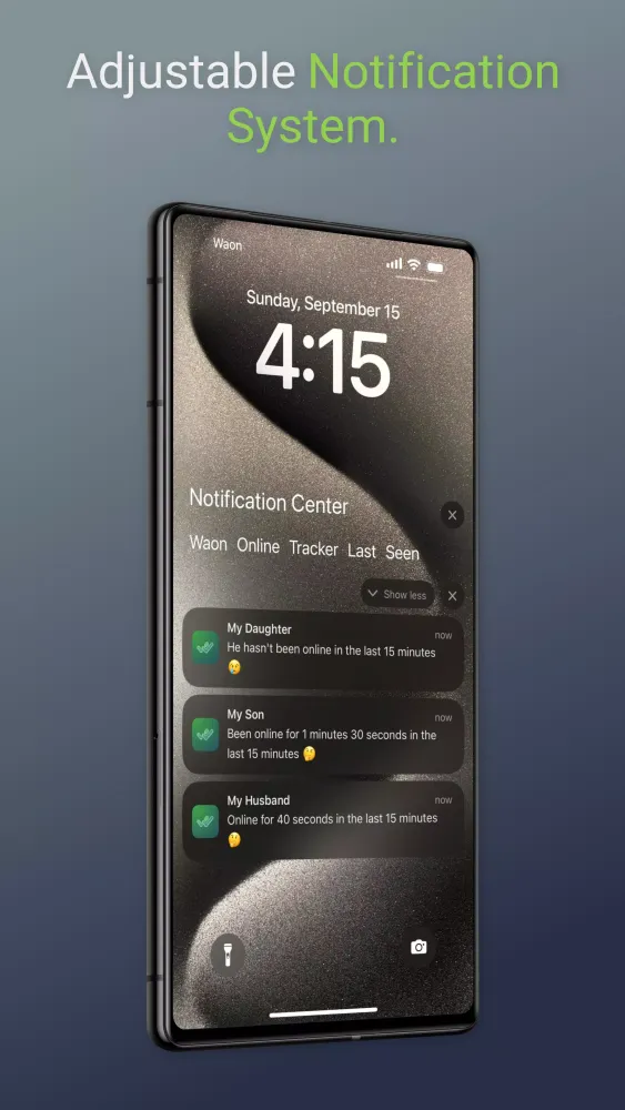 Waon Online Tracker Last Seen应用截图