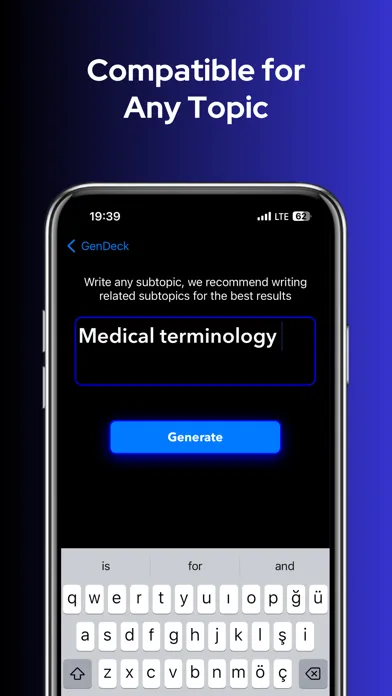 Anki Donkey: AI Flash Cards Ekran Görüntüleri