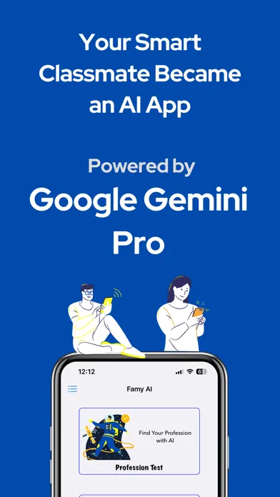 Famy - AI for Homework Ekran Görüntüleri