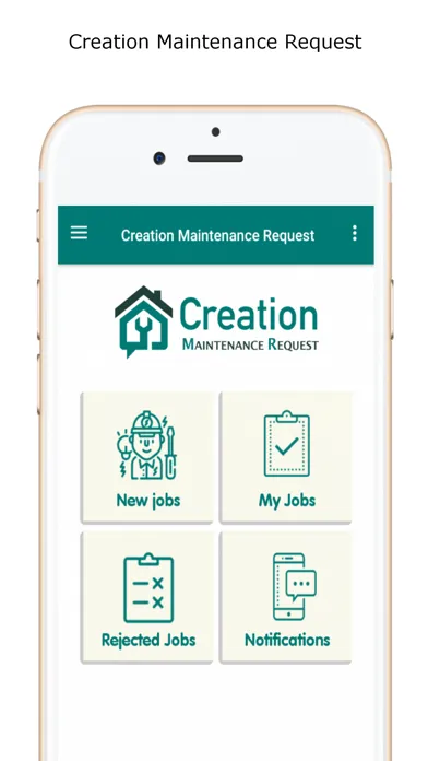 Zrzuty ekranu Creation Maintenance Request