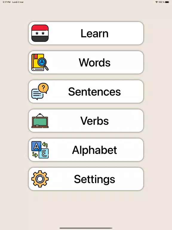 Marhaba - Learn Syrian Arabic iPad  スクリーンショット