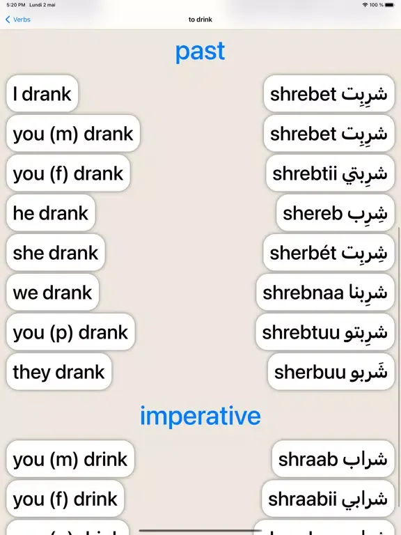 Marhaba - Learn Syrian Arabic iPad 應用截圖