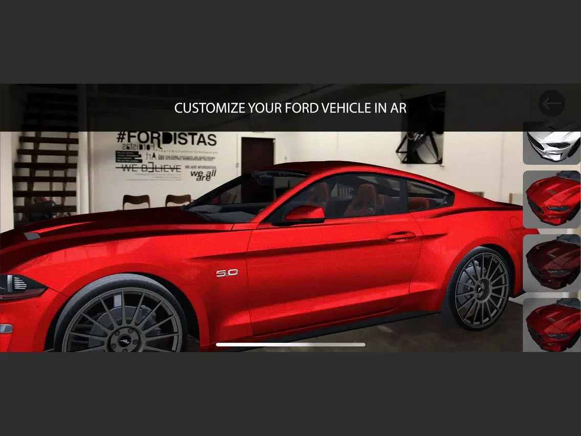 Screenshot di Ford AR by Wayne Akers Ford iPad 