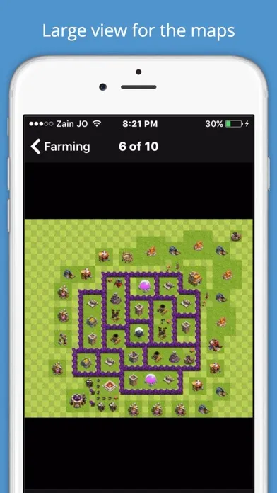 Ảnh chụp màn hình của COC Maps and Layouts - for Clash of Clans