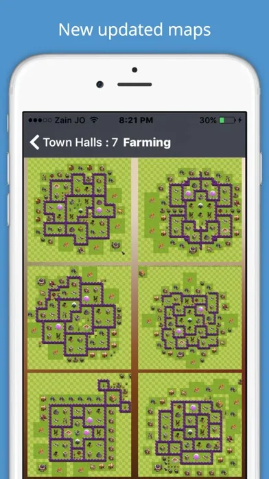 Ảnh chụp màn hình của COC Maps and Layouts - for Clash of Clans