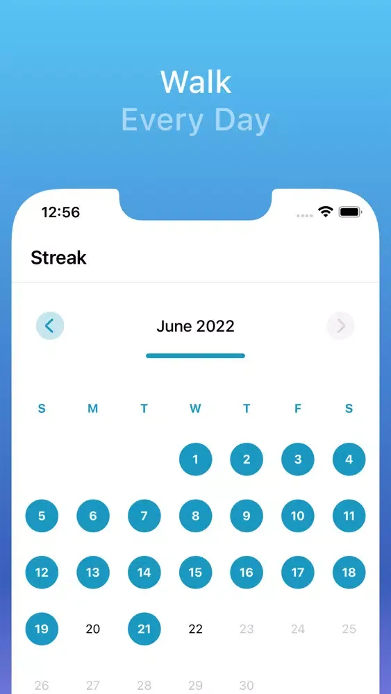 Walk: activity, step, calories应用截图