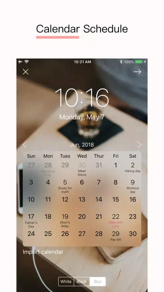 Capturas de tela do Live wallpaper maker