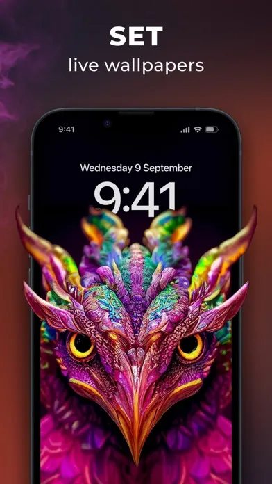 Tangkapan skrin Live Wallpapers 4K Backgrounds