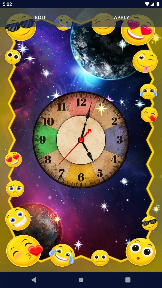 Galaxy Universe Live Wallpaper Screenshots